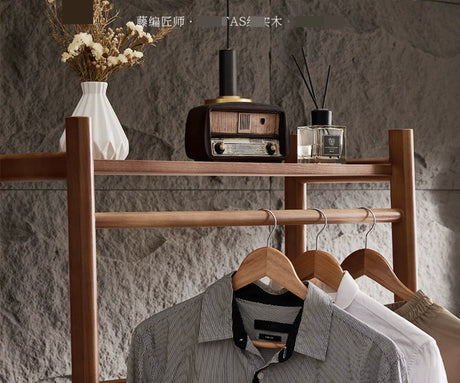 RATTAN CRAFTSMAN Wooden Hanger Japanese Storage from RATTAN CRAFTSMAN