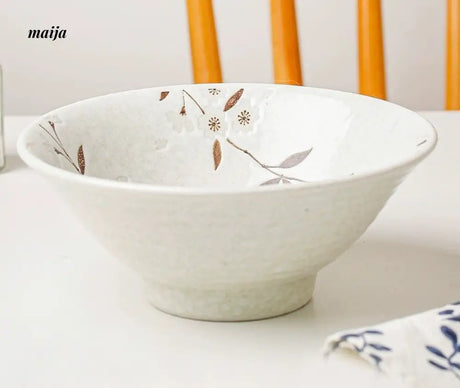 OKADA YAKI Japanese Ceramic Soup Bowl from OKADA YAKI
