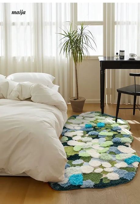 Monet Blooming Garden Rug from maija