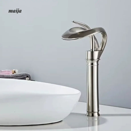 Crown Waterfall Basin Faucet from Kaiyashi
