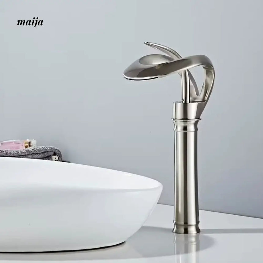 Crown Waterfall Basin Faucet from Kaiyashi