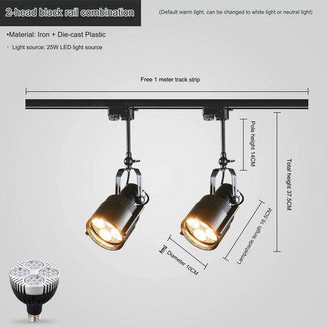 MODENG Retro Spotlight Bar Ceiling Light from MODENG