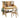 Everly Adjustable Desk with Bookshelves Set from maija