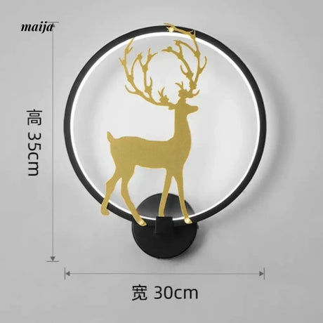 RUIDUN Deer Wall Lamp from Ruidun