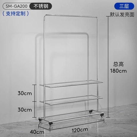 SM Stella Stainless Steel Clothing Prop Stand from SM