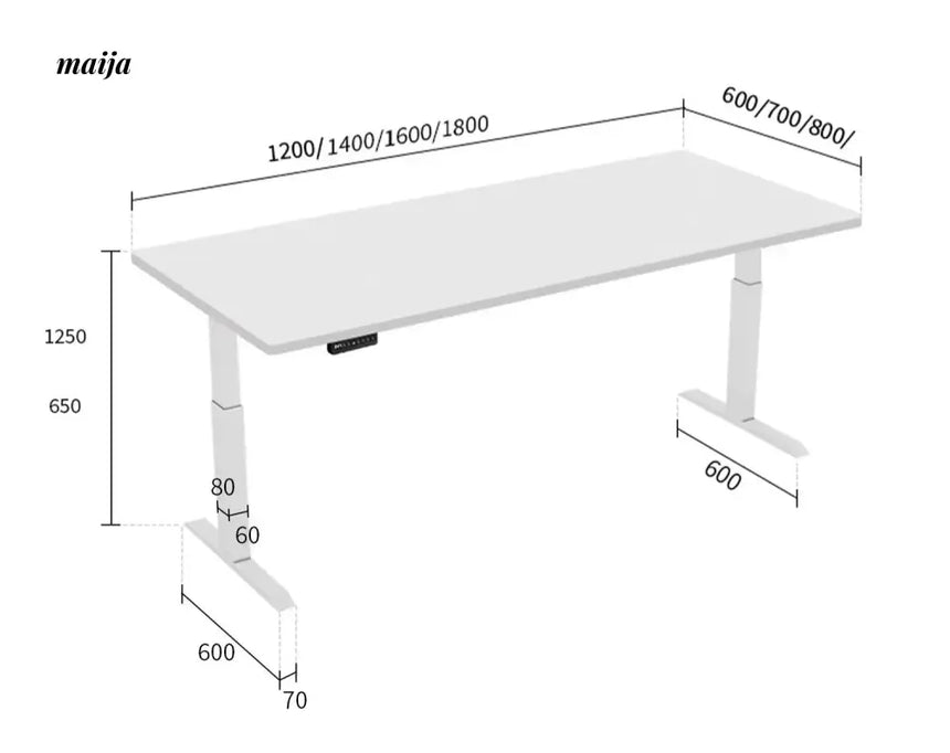 WZO Solid Wood Student Desk from maija