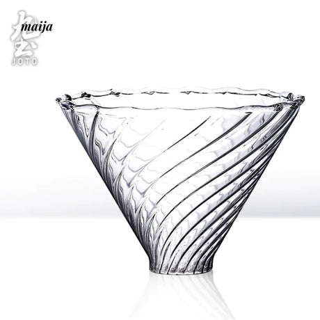 JOTO Rough Pottery Bronze Filter Coffee V60 Cup from JOTO