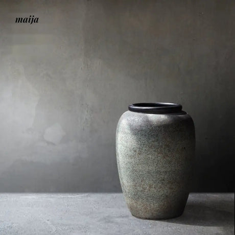 JOTO Retro Ceramic Large Vase Living Room Hotel Decoration from JOTO