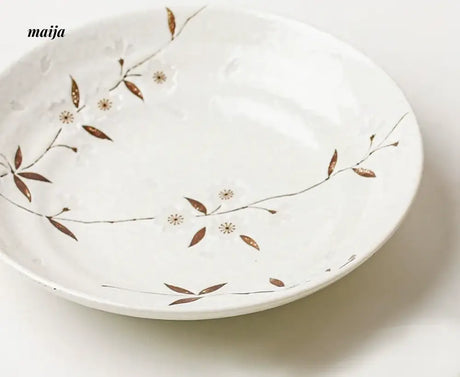 OKADA YAKI Japanese Ceramic Soup Bowl from OKADA YAKI
