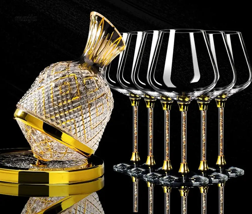 Diamond Stem Red Wine Glass from KEYHUAN