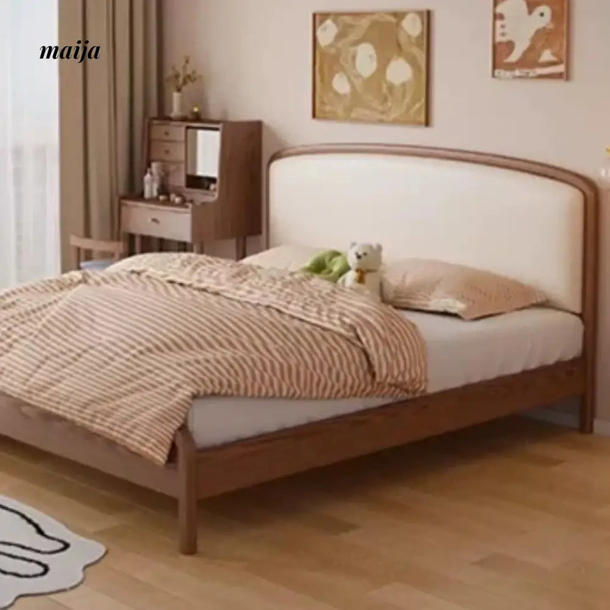 FUYUKI Jacksonville Solid Wood Bed from KENZAKI