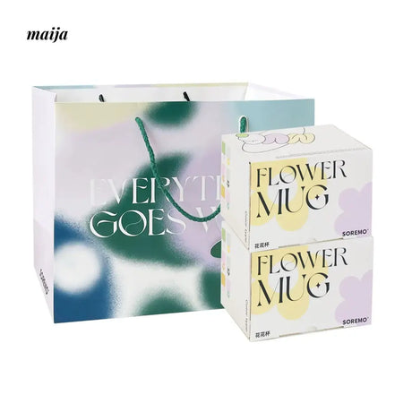 SOREMO Transparent Flower Mug from maija