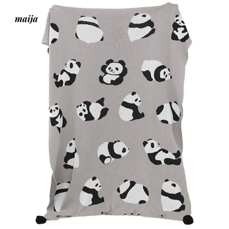 MISTYWOOD Cute Woolen Pillow Panda Design from MISTYWOOD