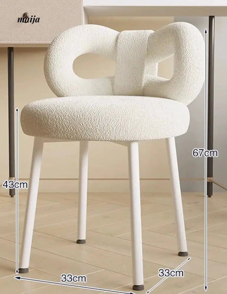 Cute Princess Bow Dressing Stool from Kaiyashi