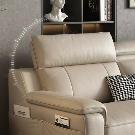 DIPU Arlo Minimalist Leather Sofa from DIPU