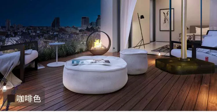 MOJIA Selene Solar-Powered Garden Umbrella with Ambient Glow from MOJIA
