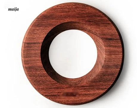 JOTO Handcrafted Coffee Filter Cup Solid Wood V60 Pink from MOSE