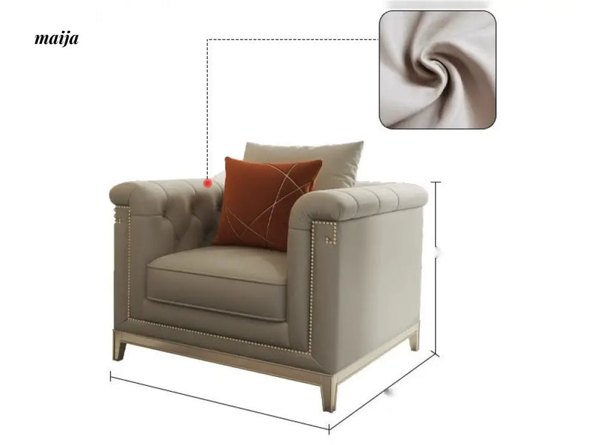 JANE FINA Fifth Avenue Luxury Sofa from JANE FINA