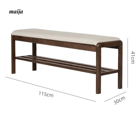 Eliot Solid Wood Shoe Changing Bench from maija
