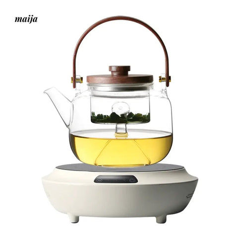 JOTO Heat Resistant Ceramic Electric Pot Double Layer Teapot from JOTO