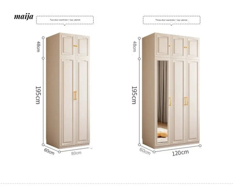 White Retro French Style Wardrobe from maija