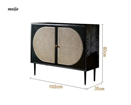 RATTAN CRAFTSMAN Living Room Rattan Cabinet from RATTAN CRAFTSMAN