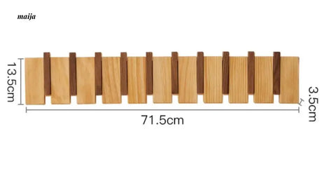 KIMACHI Wooden Piano Key Coat Hooks from KIMACHI