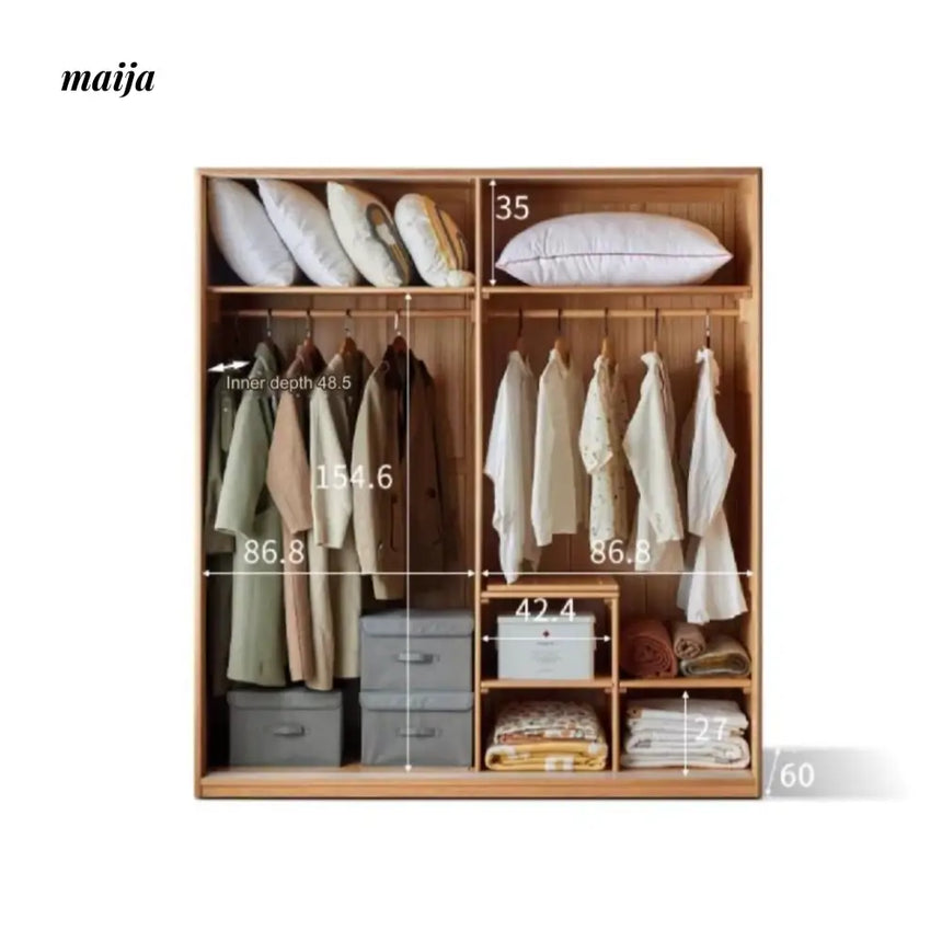 GENJI Fiona Solid Wood Wardrobe from GENJI