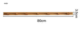 KIMACHI Wooden Load Bearing Coat Hooks from maija