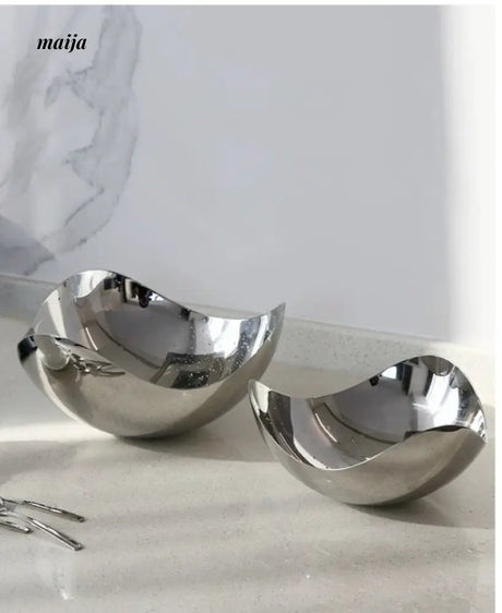 COLOURHUNTER Scandinavian Stainless Steel Fruit Bowl from maija
