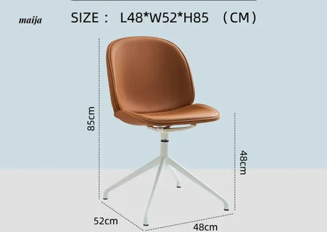 LOWERLEFT Modern Computer Dining Chair from Lower Left