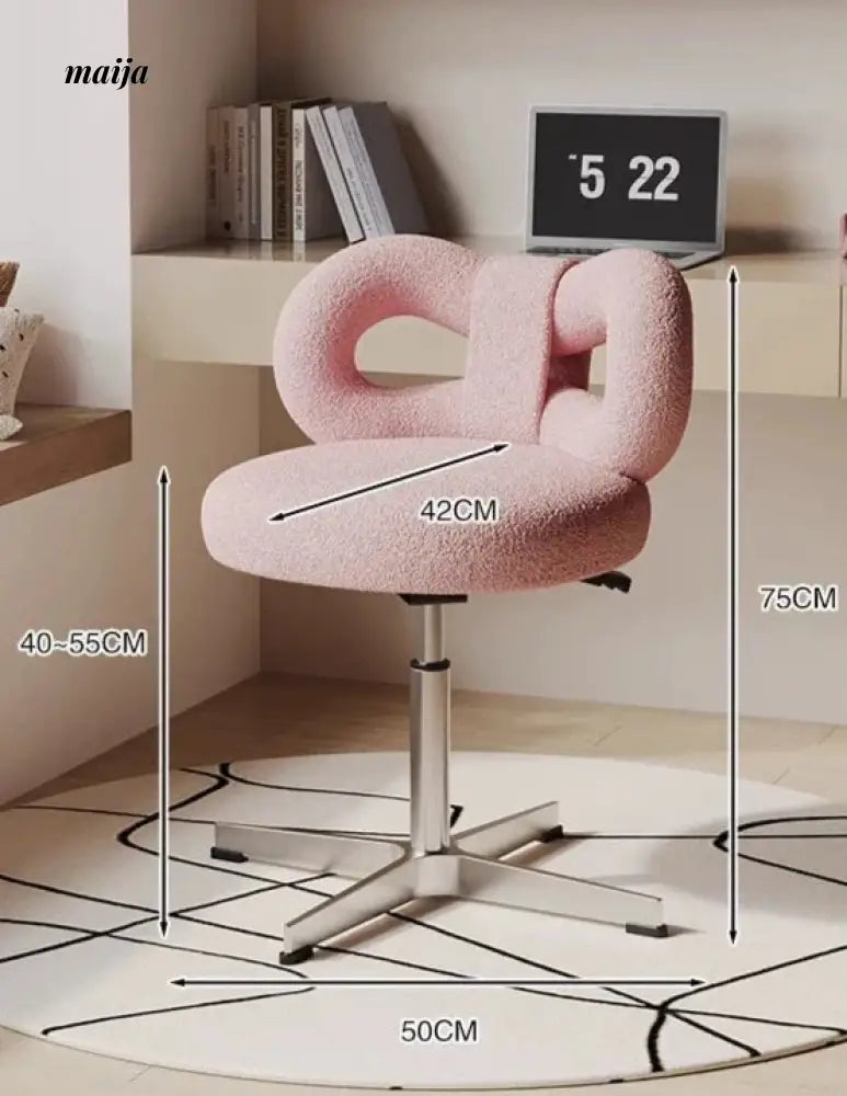 Princess Rotating Cream Dressing Stool from maija