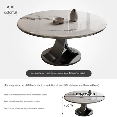 Seaton Lazy Susan Dining Table from MODENG