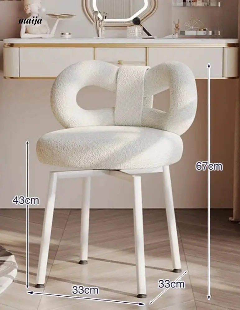 Cute Princess Bow Dressing Stool from Yeter