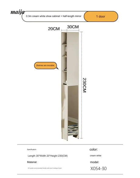 Noble Ultra Thin Shoe Cabinet from MODENG