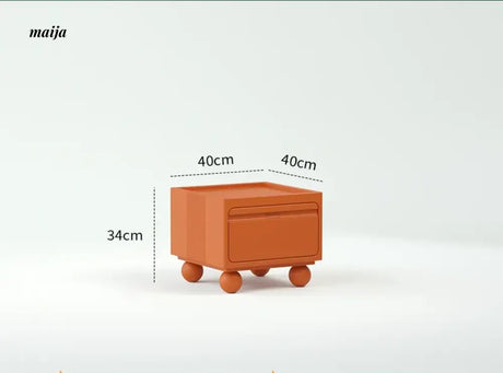 PUMPKIN BOX Modern Minimalist Bedside Cabinet from PUMPKIN BOX