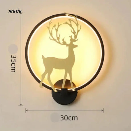 RUIDUN Deer Wall Lamp from Ruidun