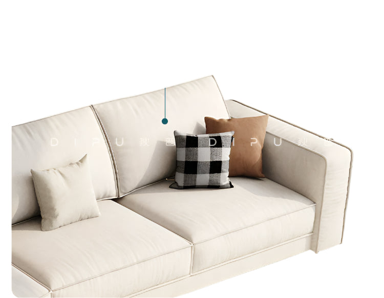 DIPU Daphne Cream Modern Sofa from DIPU
