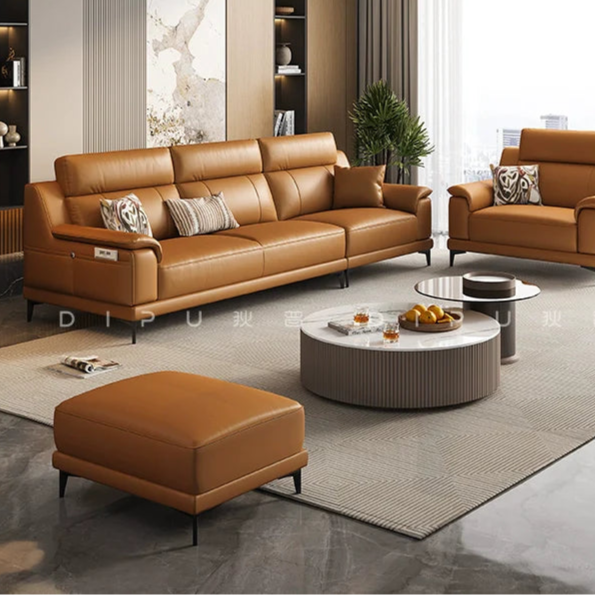 DIPU Zara Italian Cowhide Sofa from DIPU