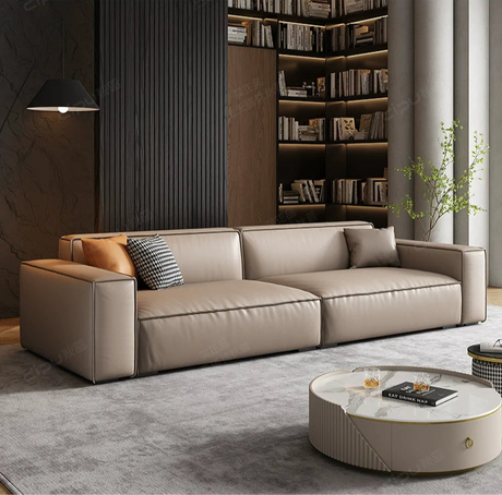 DIPU Keenan Cream Block Light Luxury Sofa from DIPU