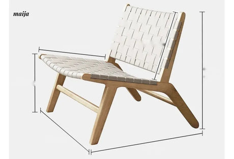 19 DREAM SPACE Saddle Leather Lounge Chair from 19 DREAM SPACE