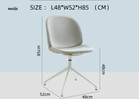 LOWERLEFT Modern Computer Dining Chair from Lower Left