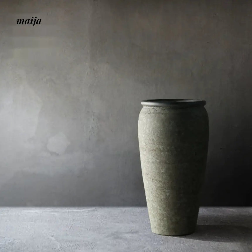 JOTO Retro Ceramic Large Vase Living Room Hotel Decoration from JOTO