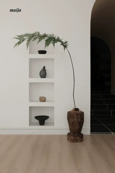 LILY WHITE Minimal Modern Scandinavian Artificial Plant from LILY WHITE