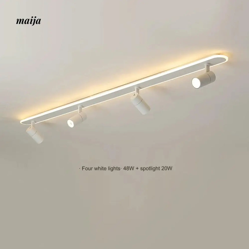 Toulon Long Bar LED Ceiling Light from maija