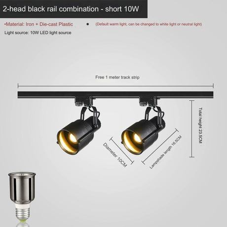 MODENG Retro Spotlight Bar Ceiling Light from MODENG