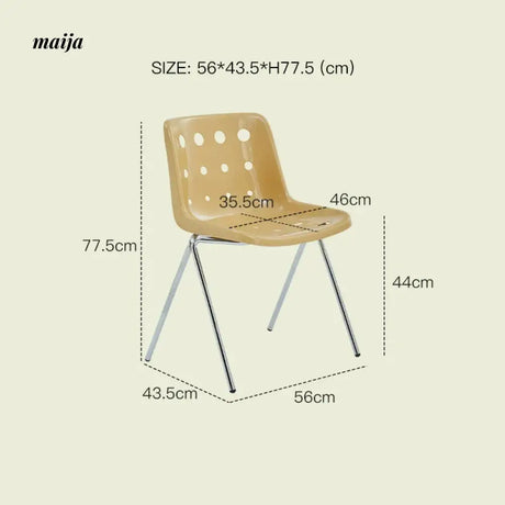 LAZYSPACE Ivy Cheese Chair from LAZYSPACE