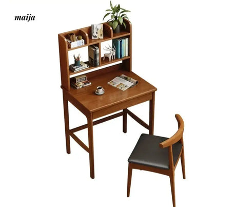 Dakota Adjustable Desk with Bookshelves from maija