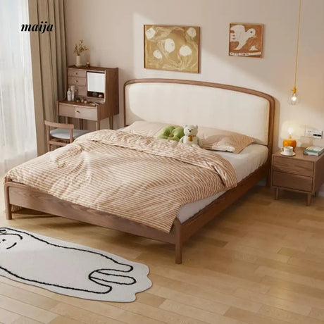 FUYUKI Jacksonville Solid Wood Bed from FUYUKI