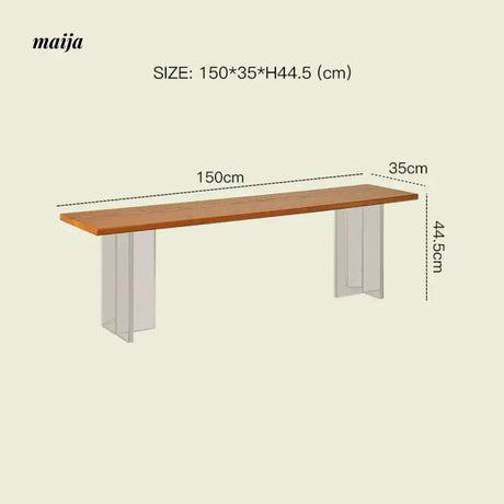 LAZYSPACE Jack Acrylic Dining Table from LAZYSPACE